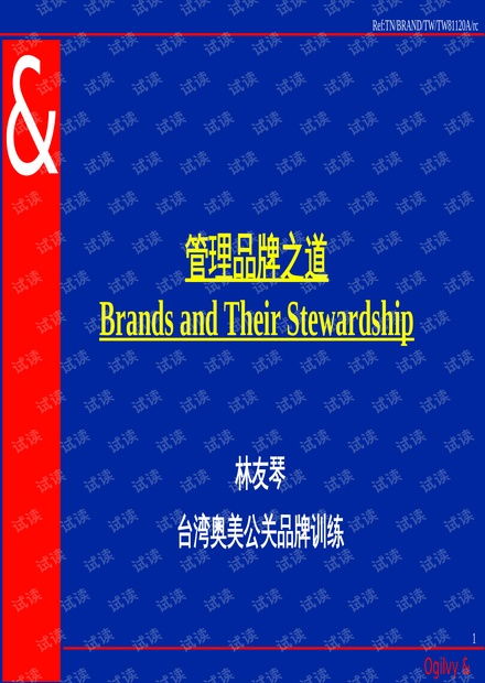 品牌管理之道 構(gòu)建持久競爭優(yōu)勢的核心理念與實踐